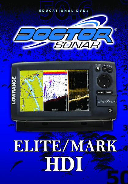 x Lowrance Elite HDI training DVD